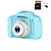 Caméra étanche pour enfants HD 1080P avec écran couleur
